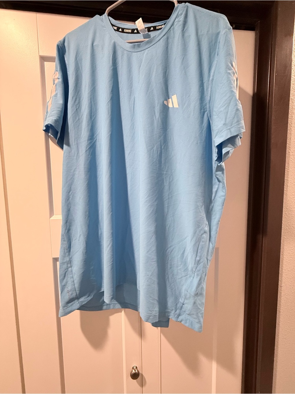 Men's Adidas Performance T-Shirt - Light Blue